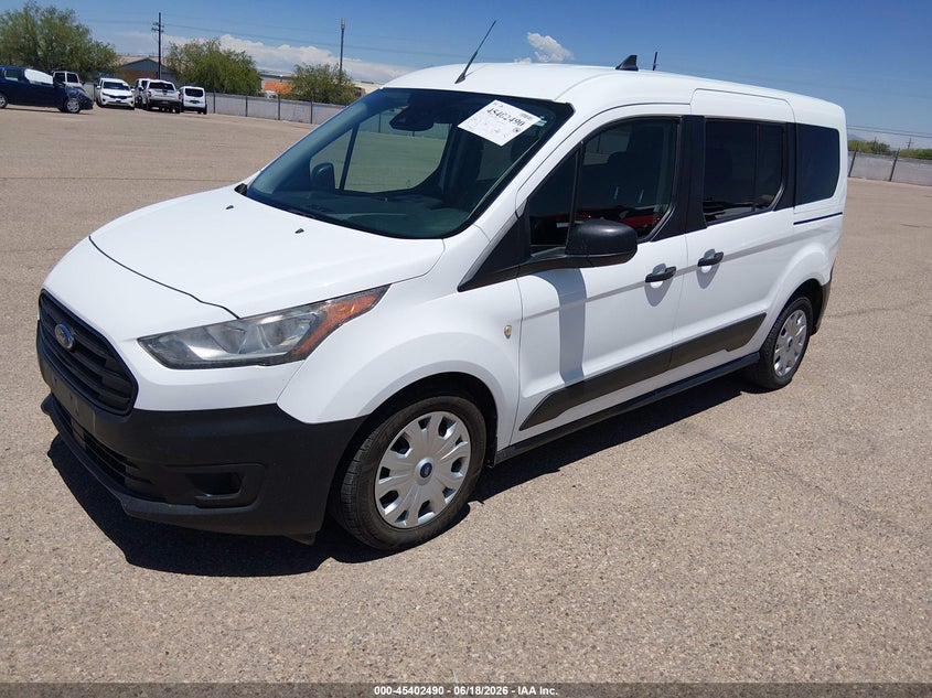 2020 Ford Transit connect VIN NM0GE9E23L1478021 IAAI salvage auction — NORMAL WEAR, Sf97 (Arizona), sold $25 on 2026-07-28 (photo 2)