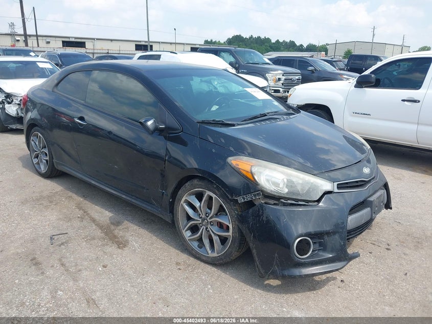 2016 Kia Forte VIN KNAFZ6A34G5576597 IAAI salvage auction — FRONT END, Salvage (Texas), sold $325 on 2026-07-15 (photo 1)