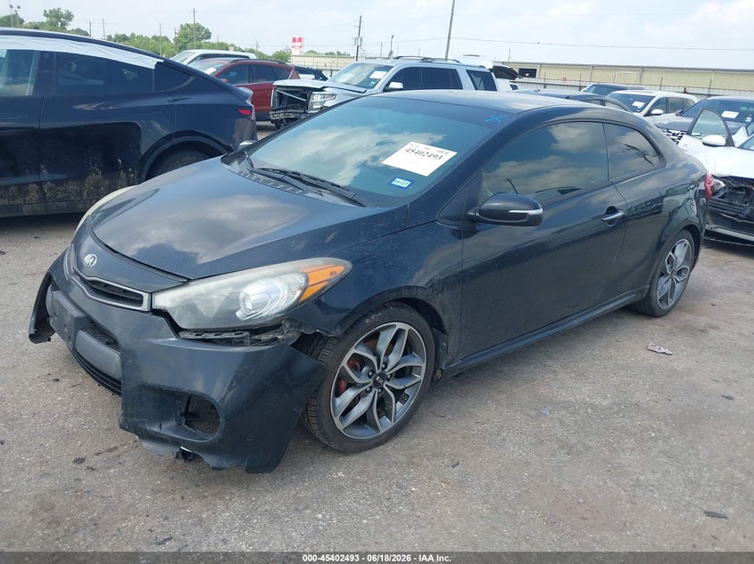 2016 Kia Forte VIN KNAFZ6A34G5576597 IAAI salvage auction — FRONT END, Salvage (Texas), sold $325 on 2026-07-15 (photo 2)