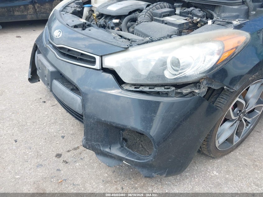 2016 Kia Forte VIN KNAFZ6A34G5576597 IAAI salvage auction — FRONT END, Salvage (Texas), sold $325 on 2026-07-15 (photo 6)