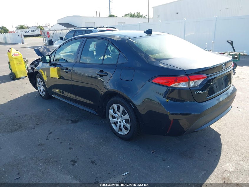 2022 Toyota Corolla VIN JTDEPMAE0NJ213857 IAAI salvage auction — FRONT END, Certificate Of Destruction (Florida), sold $2,350 on 2026-07-29 (photo 3)