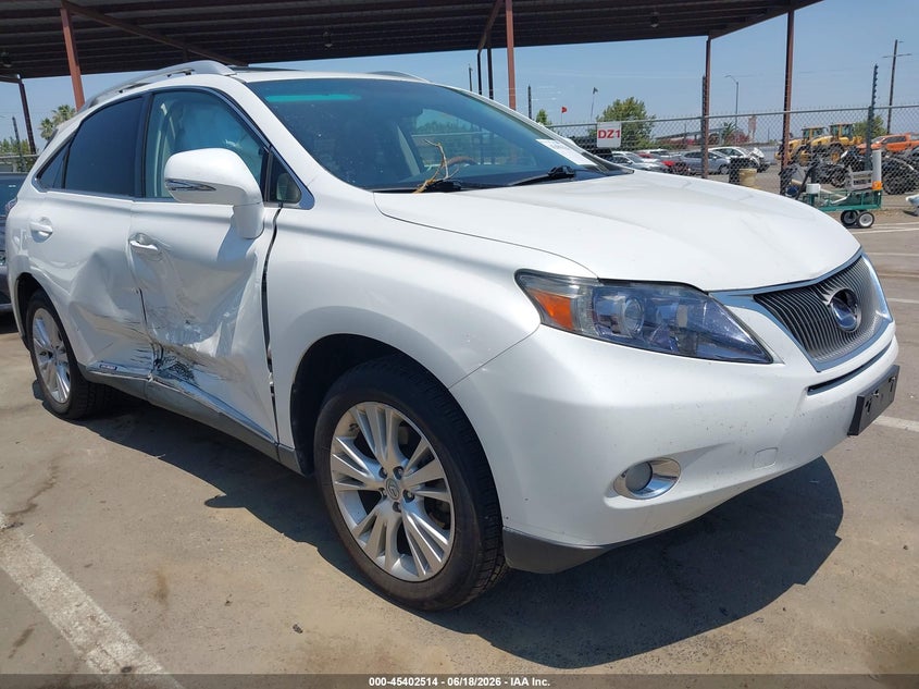 2012 Lexus Rx VIN JTJBC1BA6C2425367 IAAI salvage auction — NORMAL WEAR, Salvage (California), sold $2,850 on 2026-07-07 (photo 1)
