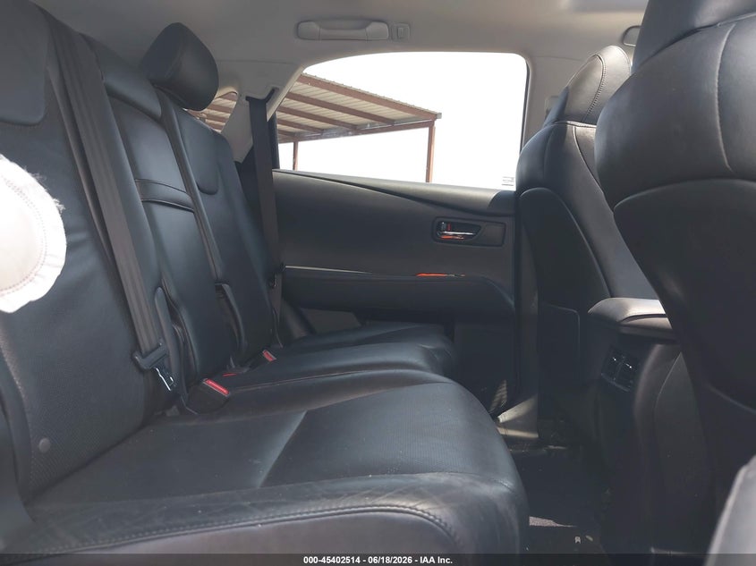 2012 Lexus Rx VIN JTJBC1BA6C2425367 IAAI salvage auction — NORMAL WEAR, Salvage (California), sold $2,850 on 2026-07-07 (photo 8)
