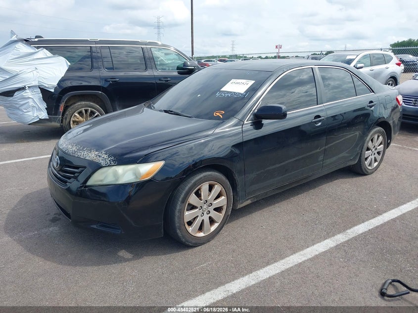 2007 Toyota Camry VIN JTNBE46K473057431 IAAI salvage auction — NORMAL WEAR, Clear (Tennessee), sold $325 on 2026-07-21 (photo 2)