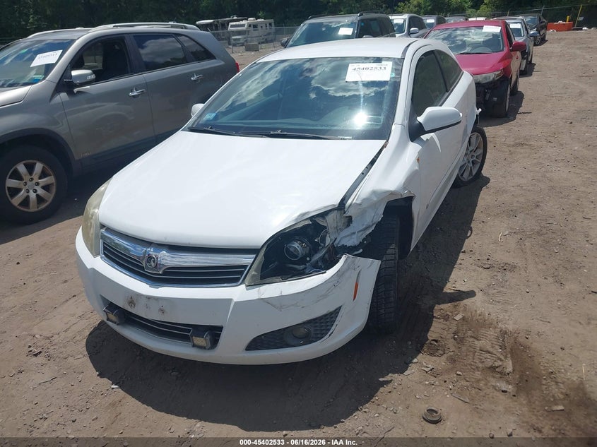 2008 Saturn Astra VIN W08AT271285098008 IAAI salvage auction — LEFT FRONT, Clear (Massachusetts), sold $175 on 2026-07-07 (photo 2)