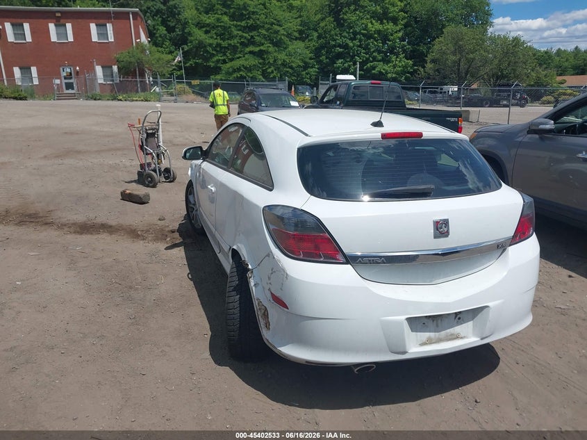 2008 Saturn Astra VIN W08AT271285098008 IAAI salvage auction — LEFT FRONT, Clear (Massachusetts), sold $175 on 2026-07-07 (photo 3)