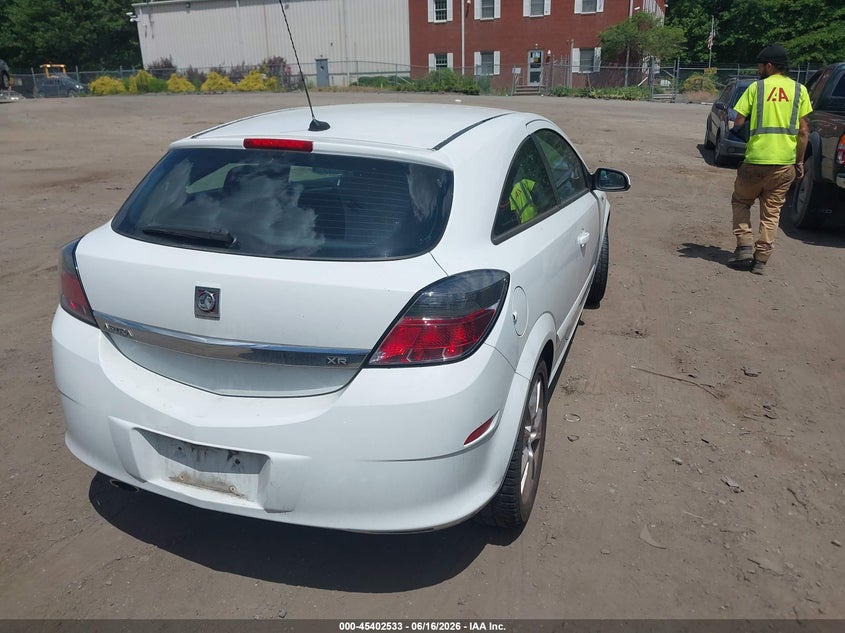 2008 Saturn Astra VIN W08AT271285098008 IAAI salvage auction — LEFT FRONT, Clear (Massachusetts), sold $175 on 2026-07-07 (photo 4)