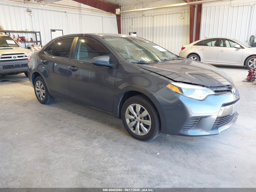 2016 Toyota Corolla VIN 5YFBURHE9GP378951 IAAI salvage auction — UNKNOWN, Salvage (Utah), sold $3,250 on 2026-07-06 (photo 1)