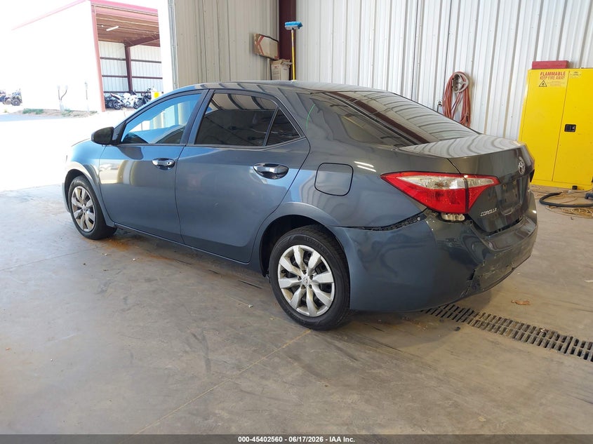 2016 Toyota Corolla VIN 5YFBURHE9GP378951 IAAI salvage auction — UNKNOWN, Salvage (Utah), sold $3,250 on 2026-07-06 (photo 3)