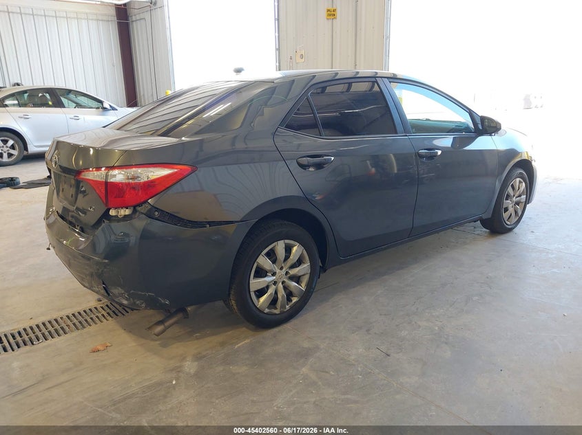 2016 Toyota Corolla VIN 5YFBURHE9GP378951 IAAI salvage auction — UNKNOWN, Salvage (Utah), sold $3,250 on 2026-07-06 (photo 4)