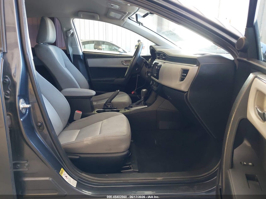 2016 Toyota Corolla VIN 5YFBURHE9GP378951 IAAI salvage auction — UNKNOWN, Salvage (Utah), sold $3,250 on 2026-07-06 (photo 5)
