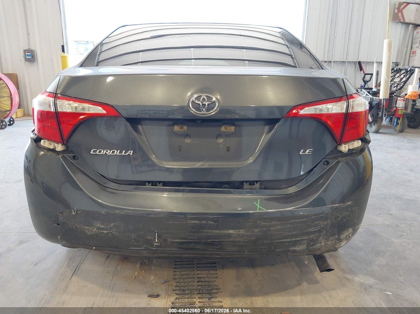 2016 Toyota Corolla VIN 5YFBURHE9GP378951 IAAI salvage auction — UNKNOWN, Salvage (Utah), sold $3,250 on 2026-07-06 (photo 6)