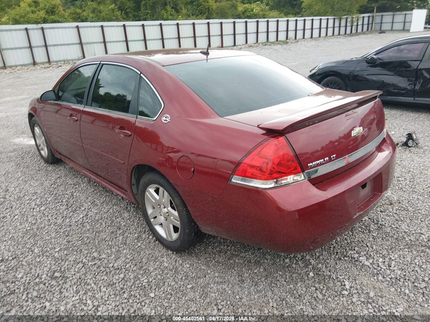 2009 Chevrolet Impala VIN 2G1WT57N091320686 IAAI salvage auction — RIGHT REAR, Salvage (Alabama), sold $150 on 2026-07-20 (photo 3)