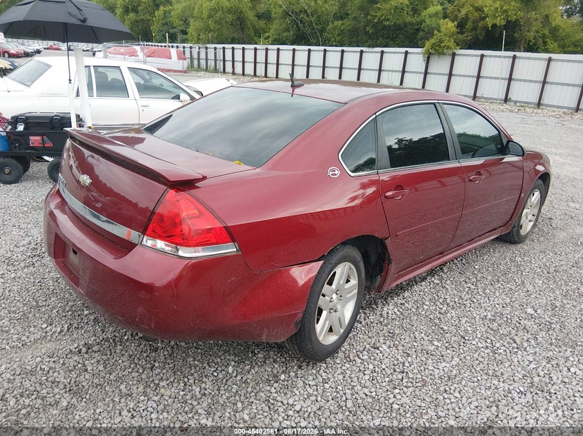 2009 Chevrolet Impala VIN 2G1WT57N091320686 IAAI salvage auction — RIGHT REAR, Salvage (Alabama), sold $150 on 2026-07-20 (photo 4)