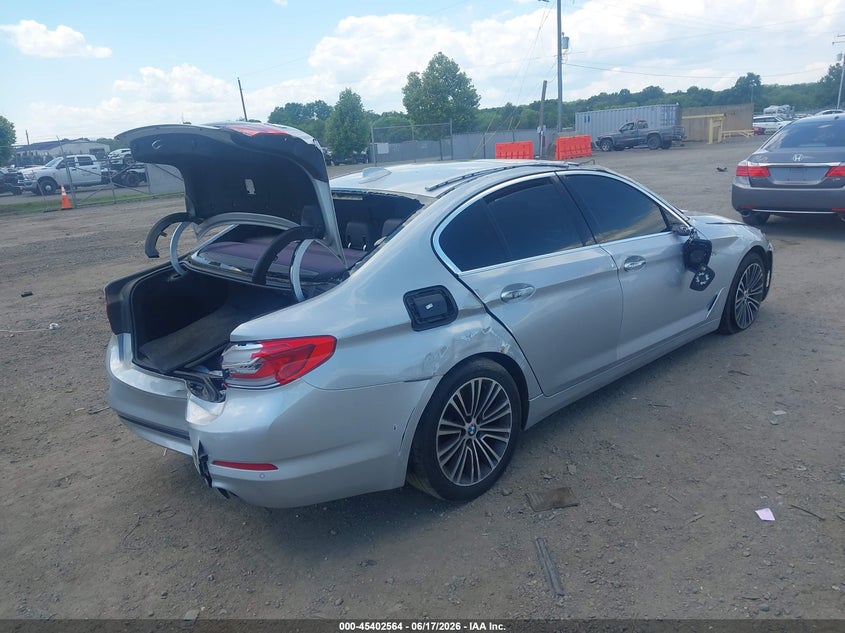 2017 BMW VIN WBAJA7C30HWA70302 IAAI salvage auction — ALL OVER, Salvage (Virginia), sold $1,000 on 2026-07-21 (photo 4)