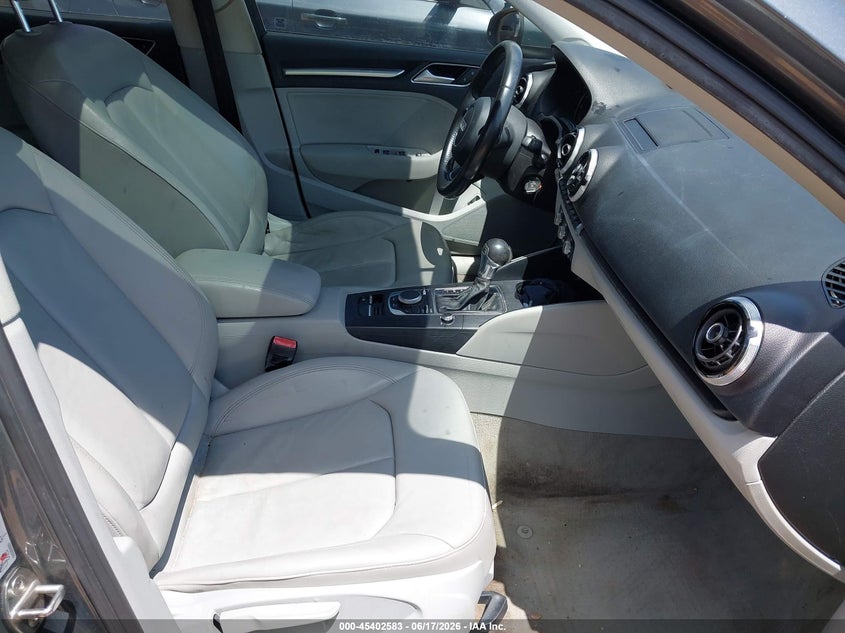 2015 Audi A3 VIN WAUACGFF9F1002412 IAAI salvage auction — FRONT & REAR, Salvage (North Carolina), sold $400 on 2026-07-27 (photo 5)