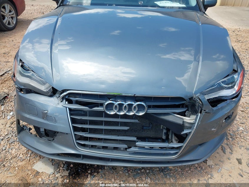 2015 Audi A3 VIN WAUACGFF9F1002412 IAAI salvage auction — FRONT & REAR, Salvage (North Carolina), sold $400 on 2026-07-27 (photo 6)