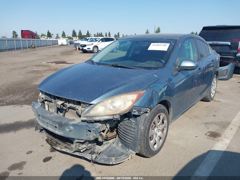 2010 Mazda 3 VIN JM1BL1SG0A1241035 IAAI salvage auction — FRONT END, Salvage (California), sold $525 on 2026-07-14 (photo 2)