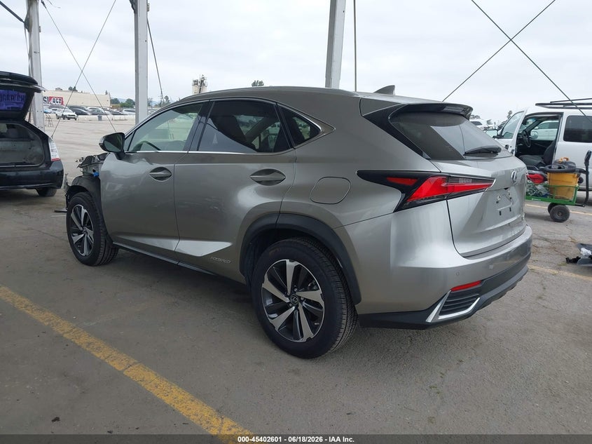 2020 Lexus Nx VIN JTJGJRDZ1L5006029 IAAI salvage auction — FRONT END, Salvage (California), sold $14,050 on 2026-07-08 (photo 3)