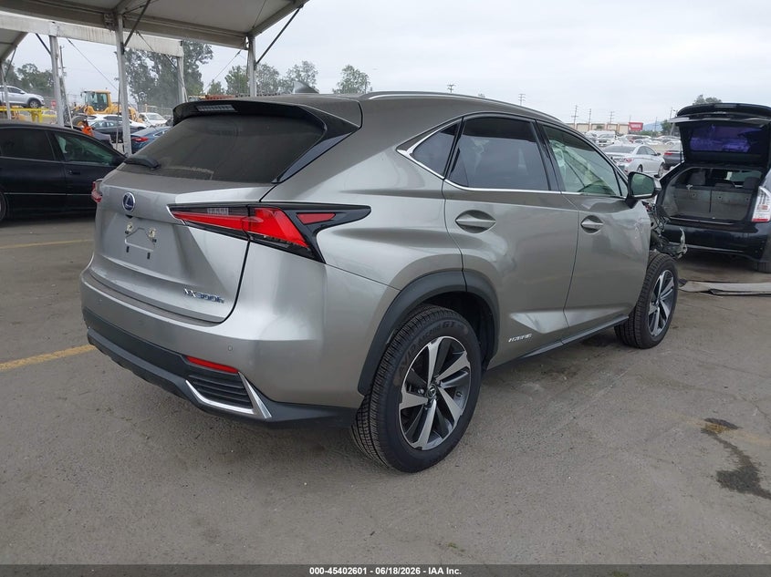 2020 Lexus Nx VIN JTJGJRDZ1L5006029 IAAI salvage auction — FRONT END, Salvage (California), sold $14,050 on 2026-07-08 (photo 4)