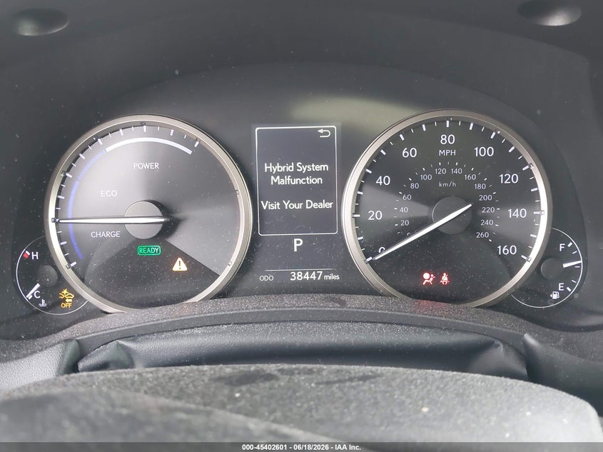 2020 Lexus Nx VIN JTJGJRDZ1L5006029 IAAI salvage auction — FRONT END, Salvage (California), sold $14,050 on 2026-07-08 (photo 7)