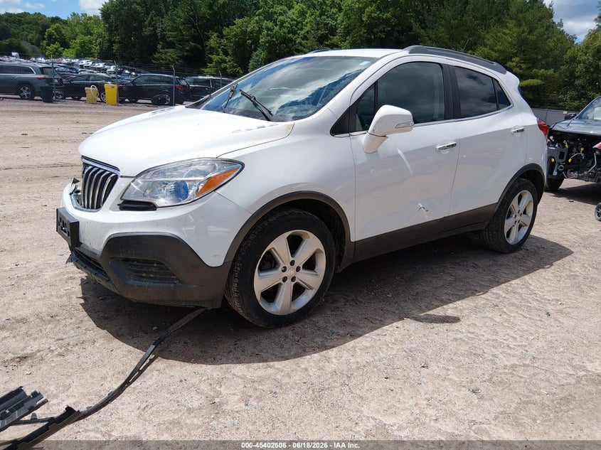 2016 Buick Encore VIN KL4CJASB8GB629447 IAAI salvage auction — FRONT END, Wait Title, sold $250 on 2026-08-26 (photo 2)