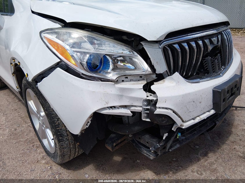 2016 Buick Encore VIN KL4CJASB8GB629447 IAAI salvage auction — FRONT END, Wait Title, sold $250 on 2026-08-26 (photo 6)