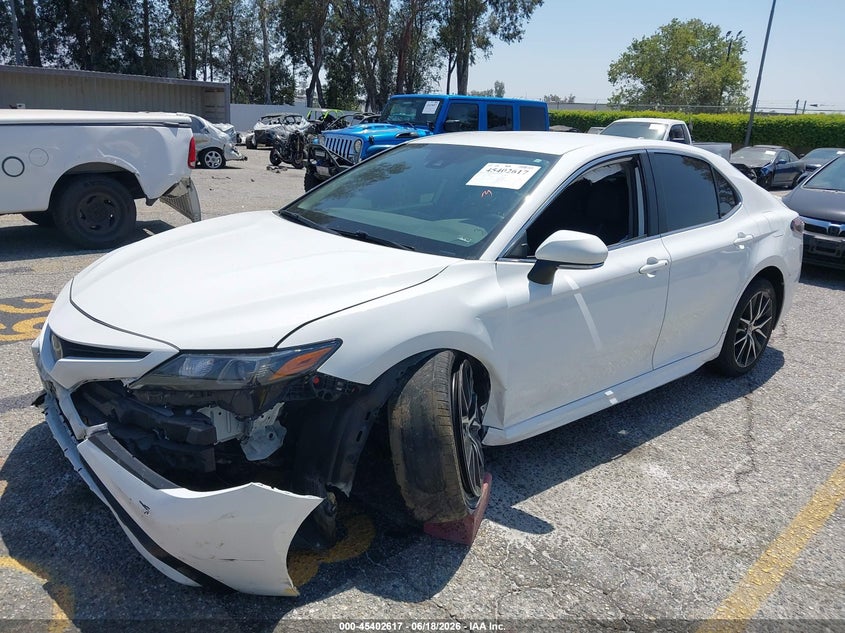 2023 Toyota Camry VIN 4T1T11AK7PU839481 IAAI salvage auction — FRONT END, Salvage Title, sold $7,800 on 2026-08-01 (photo 2)