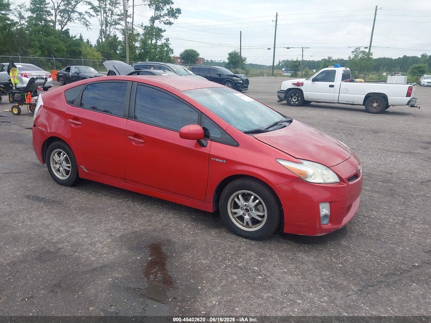 2010 Toyota Prius VIN JTDKN3DU4A1305523 IAAI salvage auction — NORMAL WEAR, Clear (Florida), sold $750 on 2026-07-23 (photo 1)