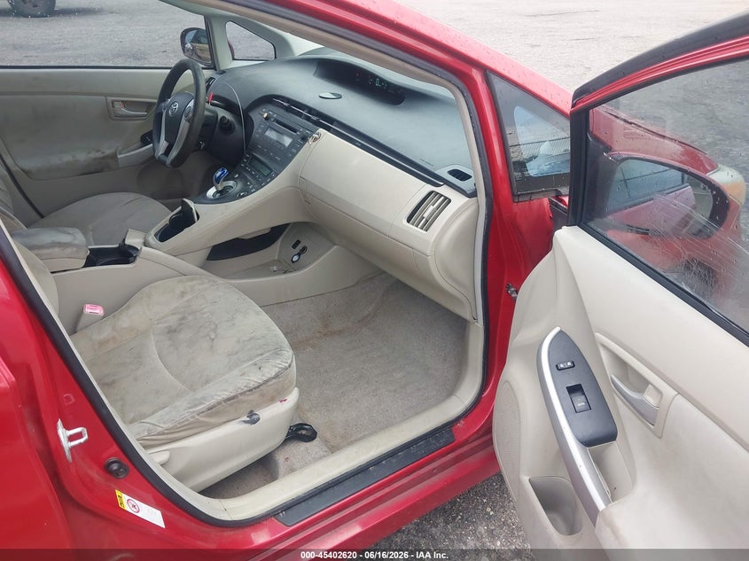 2010 Toyota Prius VIN JTDKN3DU4A1305523 IAAI salvage auction — NORMAL WEAR, Clear (Florida), sold $750 on 2026-07-23 (photo 5)