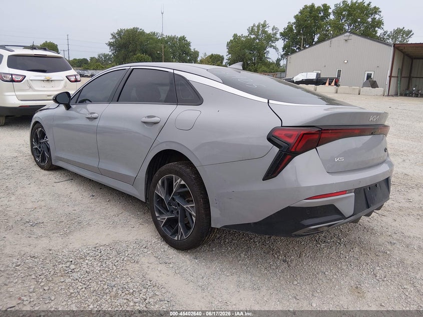 2025 Kia K5 VIN KNAG64J76S5349215 IAAI salvage auction — FRONT END, Salvage Title, sold $5,500 on 2026-07-29 (photo 3)