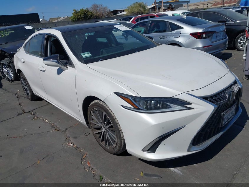 2023 Lexus ES VIN 58ADZ1B18PU151081 IAAI salvage auction — REAR END, Salvage Title, sold $21,700 on 2026-08-01 (photo 1)