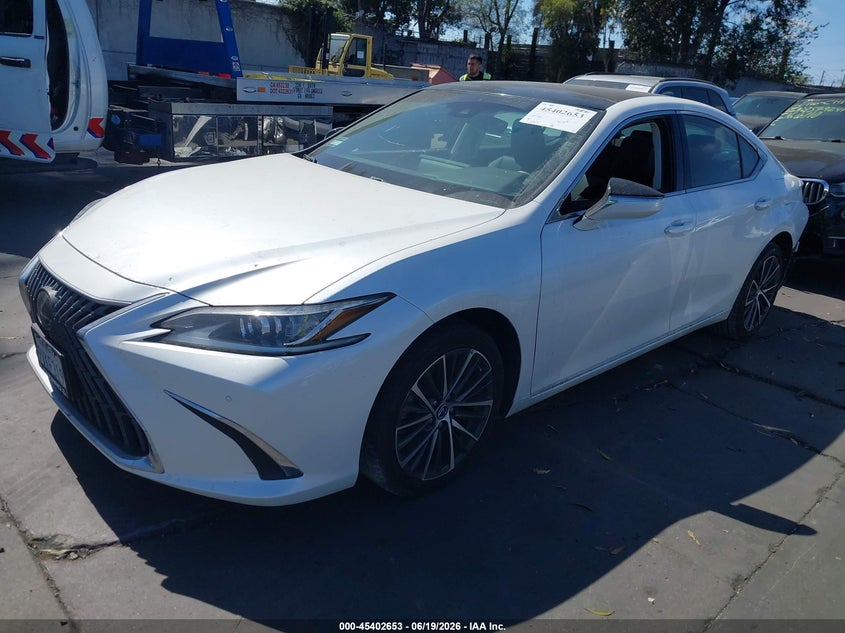 2023 Lexus ES VIN 58ADZ1B18PU151081 IAAI salvage auction — REAR END, Salvage Title, sold $21,700 on 2026-08-01 (photo 2)