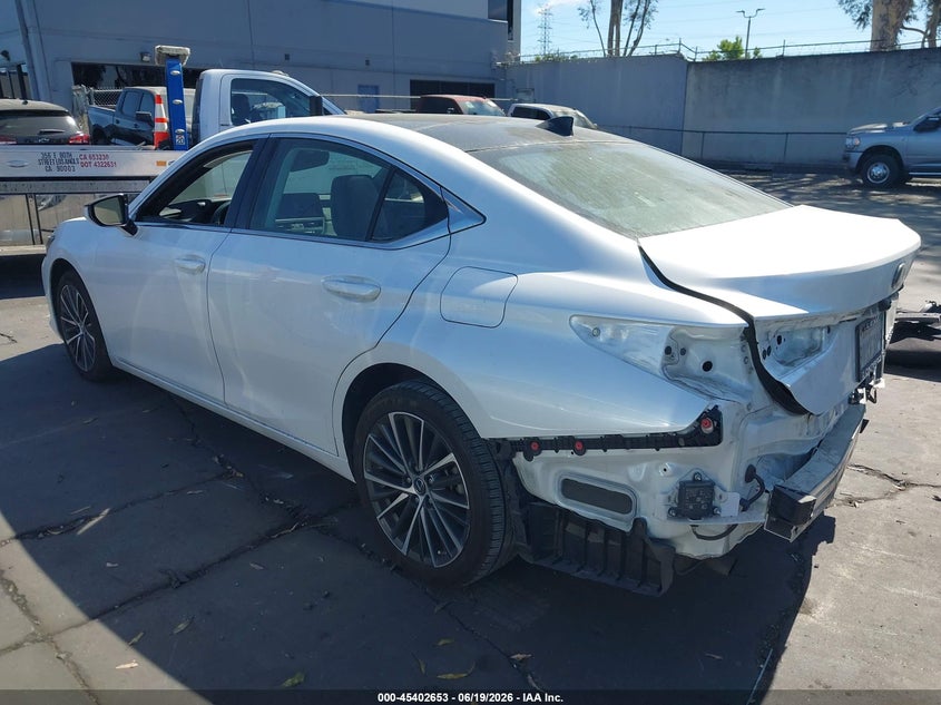 2023 Lexus ES VIN 58ADZ1B18PU151081 IAAI salvage auction — REAR END, Salvage Title, sold $21,700 on 2026-08-01 (photo 3)
