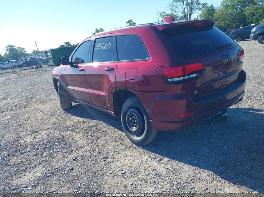 2021 Jeep Grand cherokee VIN 1C4RJFAG0MC823888 IAAI salvage auction — LEFT REAR, Salvage Title, sold $7,600 on 2026-08-22 (photo 3)