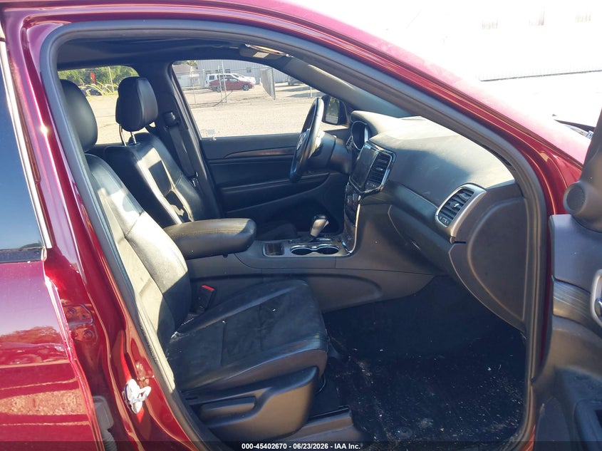 2021 Jeep Grand cherokee VIN 1C4RJFAG0MC823888 IAAI salvage auction — LEFT REAR, Salvage Title, sold $7,600 on 2026-08-22 (photo 5)