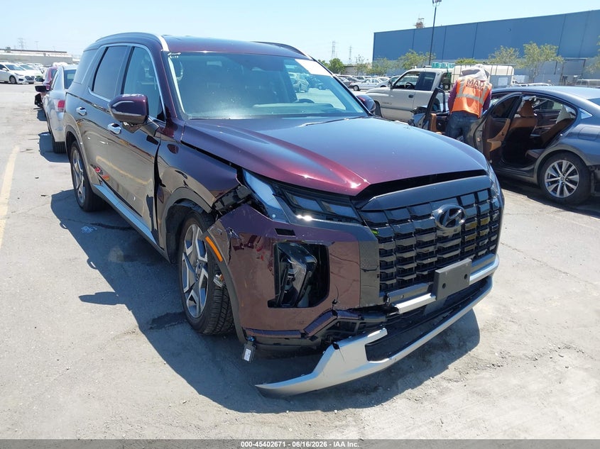 2023 Hyundai Palisade VIN KM8R5DGE5PU517682 IAAI salvage auction — RIGHT FRONT, Salvage (California), sold $1,050 on 2026-07-29 (photo 6)
