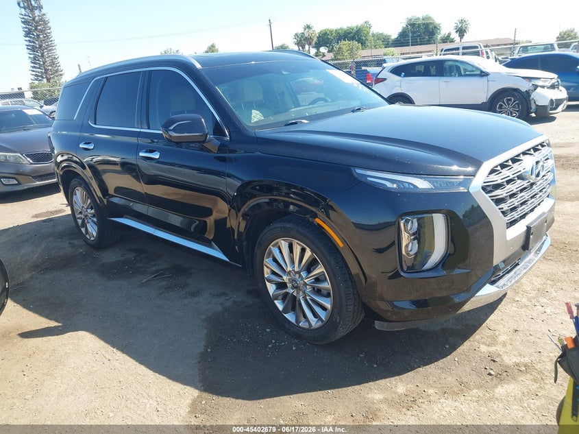 2020 Hyundai Palisade VIN KM8R54HE1LU146853 IAAI salvage auction — REAR END, Salvage (California), sold $6,750 on 2026-07-21 (photo 1)