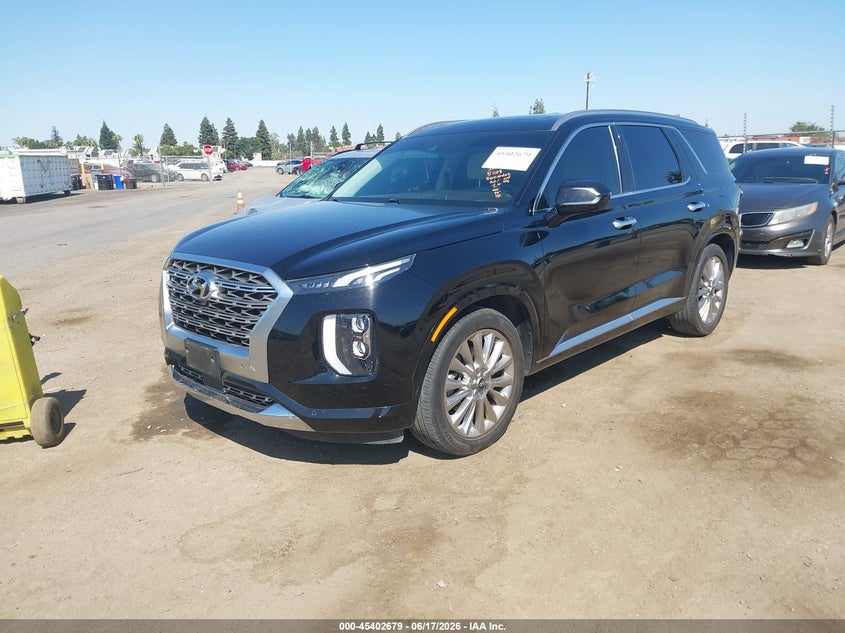 2020 Hyundai Palisade VIN KM8R54HE1LU146853 IAAI salvage auction — REAR END, Salvage (California), sold $6,750 on 2026-07-21 (photo 2)