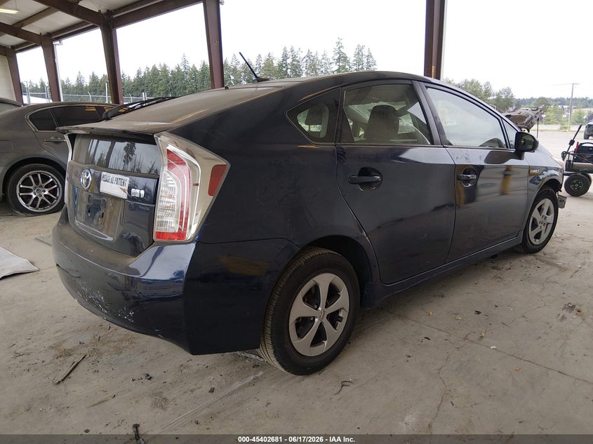 2012 Toyota Prius VIN JTDKN3DU1C1501406 IAAI salvage auction — FRONT END, Bill Of Sale (Washington), sold $825 on 2026-07-08 (photo 4)