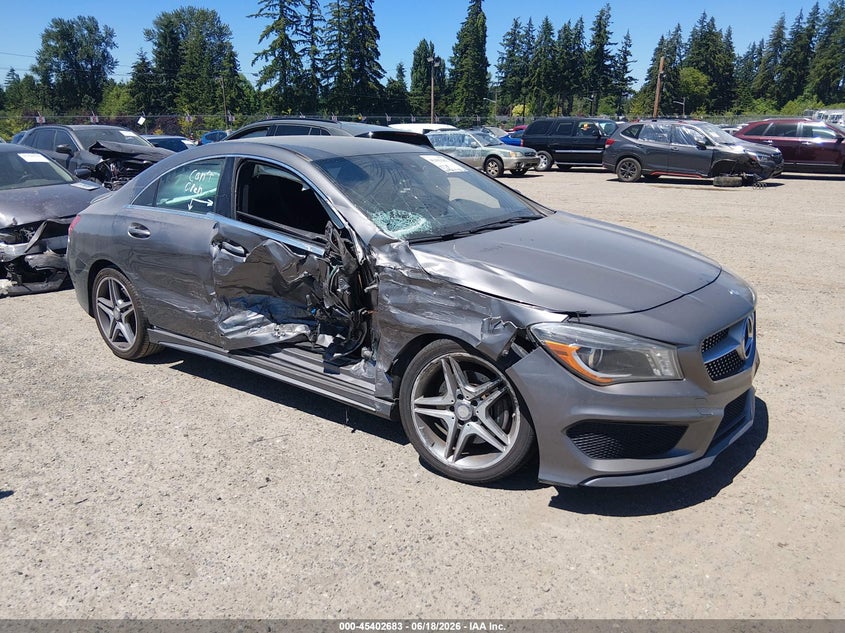 2015 Mercedes-benz Cla-klasse VIN WDDSJ4EB6FN201006 IAAI salvage auction — SIDE, Bill Of Sale (Washington), sold $1,100 on 2026-07-08 (photo 1)