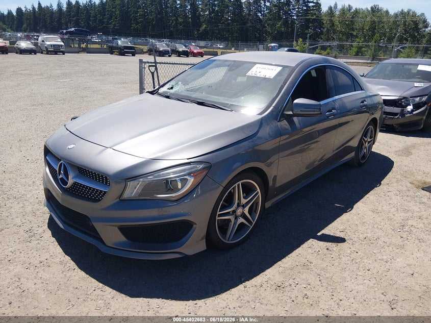 2015 Mercedes-benz Cla-klasse VIN WDDSJ4EB6FN201006 IAAI salvage auction — SIDE, Bill Of Sale (Washington), sold $1,100 on 2026-07-08 (photo 2)