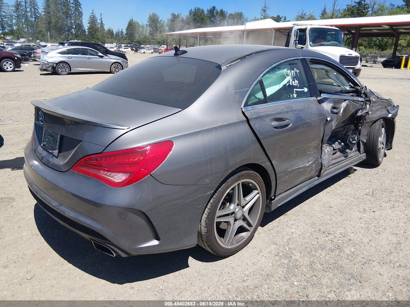 2015 Mercedes-benz Cla-klasse VIN WDDSJ4EB6FN201006 IAAI salvage auction — SIDE, Bill Of Sale (Washington), sold $1,100 on 2026-07-08 (photo 4)