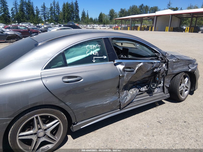2015 Mercedes-benz Cla-klasse VIN WDDSJ4EB6FN201006 IAAI salvage auction — SIDE, Bill Of Sale (Washington), sold $1,100 on 2026-07-08 (photo 6)