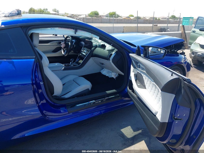 2023 BMW M8 VIN WBSAE0C02PCM46038 IAAI salvage auction — FRONT END, Salvage Title, sold $45,750 on 2026-08-18 (photo 5)