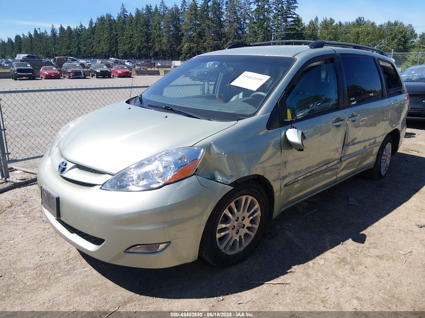 2009 Toyota Sienna VIN 5TDZK22C39S261332 IAAI salvage auction — SIDE, Bill Of Sale (Washington), sold $1,050 on 2026-07-22 (photo 2)