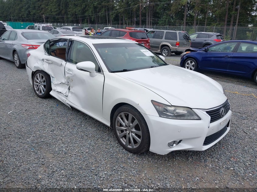 2013 Lexus Gs VIN JTHBE1BLXD5025132 IAAI salvage auction — SIDE, Bill Of Sale (Washington), sold $2,800 on 2026-07-08 (photo 1)