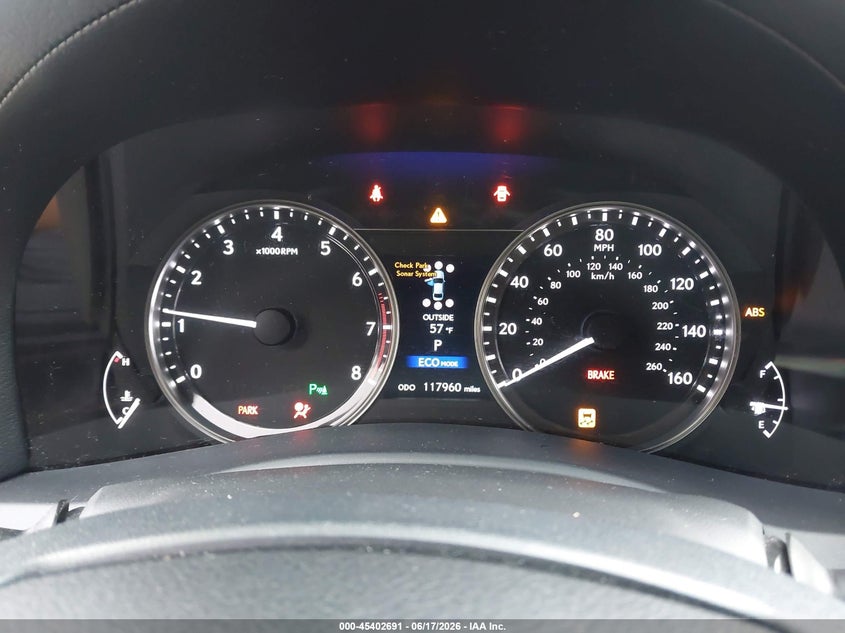 2013 Lexus Gs VIN JTHBE1BLXD5025132 IAAI salvage auction — SIDE, Bill Of Sale (Washington), sold $2,800 on 2026-07-08 (photo 7)