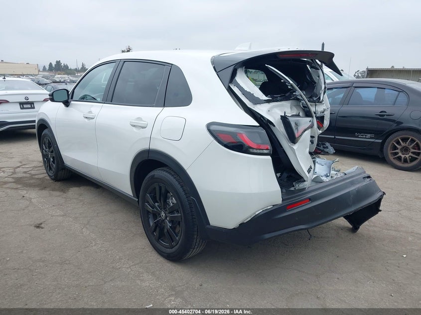 2026 Honda Hr-v VIN 3CZRZ1H56TM725438 IAAI salvage auction — RIGHT REAR, Salvage Title, sold $7,000 on 2026-08-20 (photo 3)