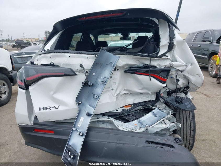 2026 Honda Hr-v VIN 3CZRZ1H56TM725438 IAAI salvage auction — RIGHT REAR, Salvage Title, sold $7,000 on 2026-08-20 (photo 6)